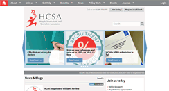 Desktop Screenshot of hcsa.com
